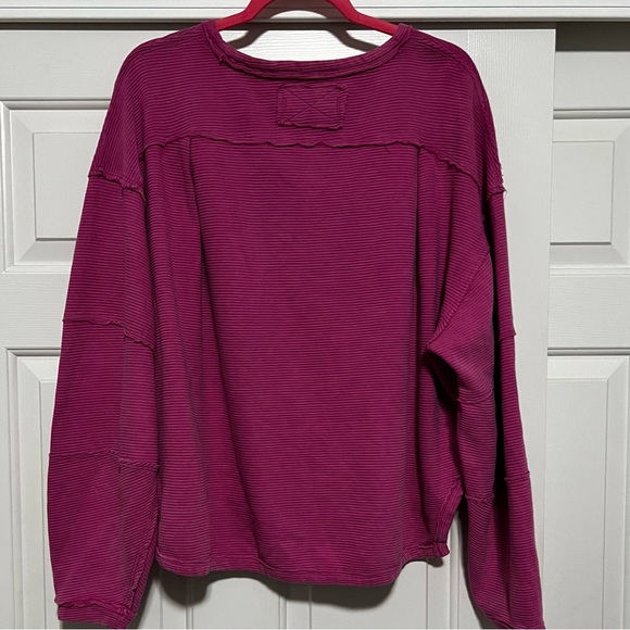 We The Free/FREE PEOPLE:”Total Eclipse Tee”in Fuji Flower NWOT - Picture 8 of 13